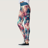 Cotton Candy Bubblegum Leggings (Links)
