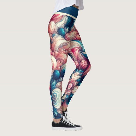 Cotton Candy Bubblegum Leggings (Rechts)