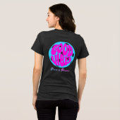 cotton candy good vibes Tri-Blend shirt (Achterkant volledig)