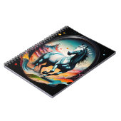 "Cotton Candy Horse" Art Spiral Notebook Notitieboek (Linkerzijde)