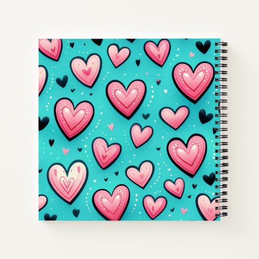 Cotton Candy Love Notitieboek (Achterkant)