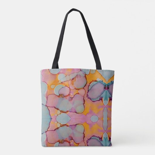 Cotton Candy Mirage Tote Bag (Achterkant)