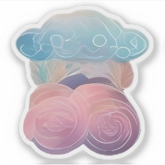 Cotton Circuit Sticker (Voorkant)