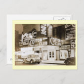 Cotton Club, New York City  Briefkaart (Voorkant / Achterkant)