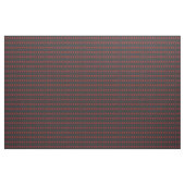 Cotton Fabric Red and Black Diamond Pattern Stof (Yard (91,4 cm))