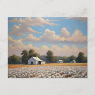 Cotton Field Art Briefkaart