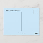 Cotton Field Harvest Missouri Briefkaart (Achterkant)