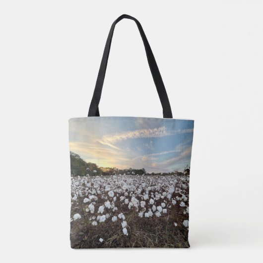 Cotton Fields-Canvas tas (Achterkant)