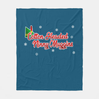 Cotton Headed Ninny Muggins Funny Elf Kerstmis Fleece Deken