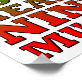 Cotton Headed Ninny Muggins Funny Poster (Hoek)