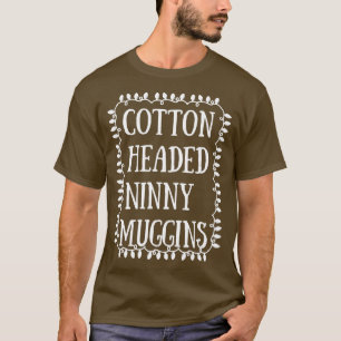 Cotton Headed Ninny Muggins kerstlampjes T-shirt