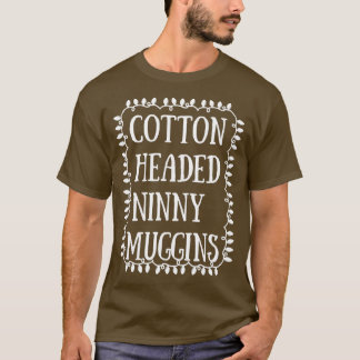 Cotton Headed Ninny Muggins kerstlampjes T-shirt