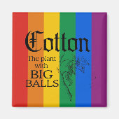 COTTON: HET PLANT MET GROTE BALLEN MAGNEET (Voorkant)