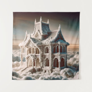 Cotton House met elegante architectuur Wandkleed