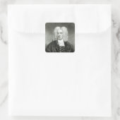 Cotton Mather Vierkante Sticker (Tas)