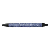 Cotton Royal Blue trouwen pen voor getuigen (Voorkant)