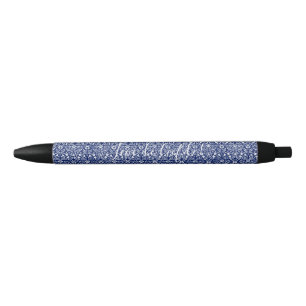 Cotton Royal Blue trouwen pen voor getuigen