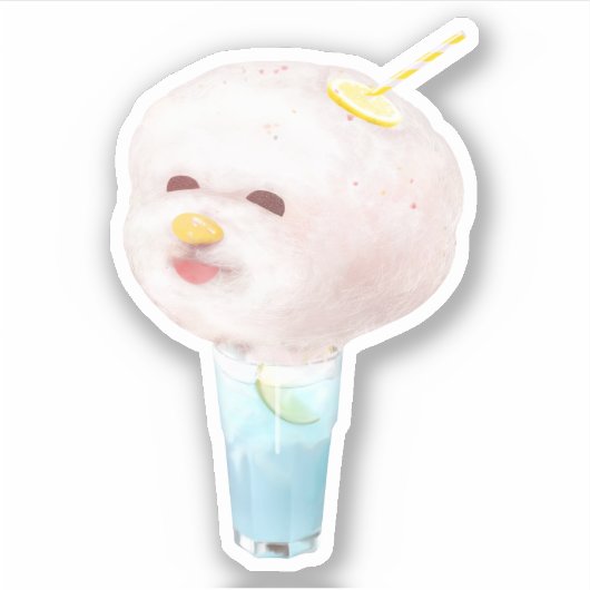 Cotton Snoep Delight Sticker (Voorkant)