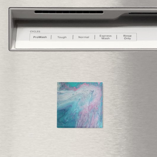 Cotton Snoep Dreams Fluid Art Magnet (Insitu (Vaatwasser))