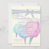 Cotton Snoep Fair Verjaardag Kaart (Voorkant)