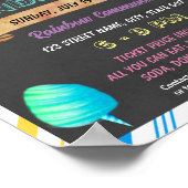 Cotton Snoep Fundraiser school evenement sjabloon Poster (Hoek)