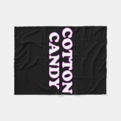 Cotton Snoep Halloween Kostuum Doe alsof ik Cotton Fleece Deken (Voorkant (Horizontaal))