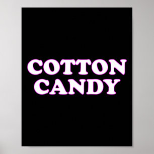 Cotton Snoep Halloween Kostuum Doe alsof ik Cotton Poster