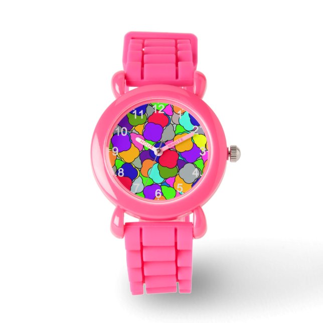 Cotton Snoep Skies, Horloge (Voorkant)