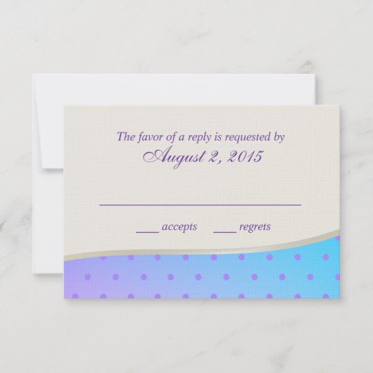 Cotton Snoep Sweet RSVP Kaartje (Voorkant)