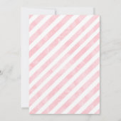 Cotton Snoep Sweet Verjaardagsfeestuitnodiging Kaart (Achterkant)