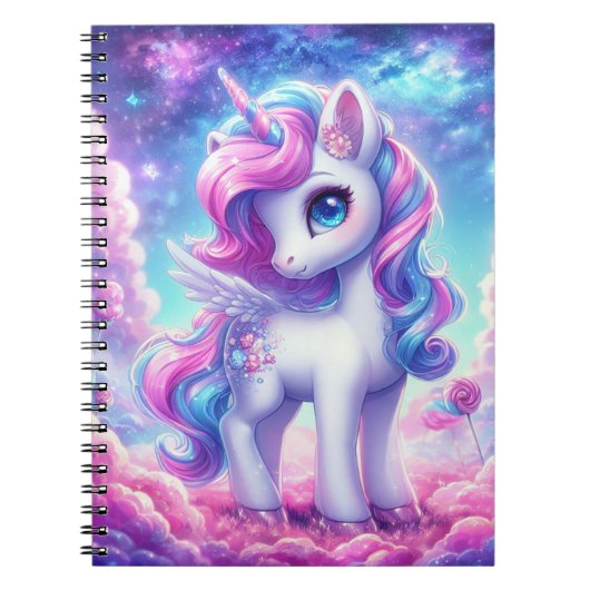 Cotton Snoep Unicorn Journal Notitieboek (Voorkant)