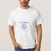Cotton Soft Tshirt (Voorkant)