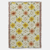 Cotton Throw Blanket Deken (Voorkant Verticaal)