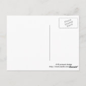 Cotton Top Tamarin Briefkaart (Achterkant)