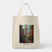 Cotton Tote Bags: Photo Gallery | Multicolor Style Tote Bag (Achterkant)