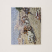 Cotton Transport, India, 1862 (m/c boven potloodwi Legpuzzel (Verticaal)