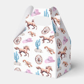 Cottoncandy Western Theme Cowgirl Party Art Bedankdoosjes (Achterkant)