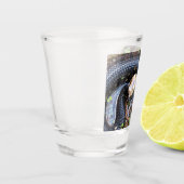 Cottonmouth Snake Shot Glass Shot Glas (Links)