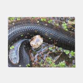 Cottonmouth Water Moccasin - Doormat Deurmat