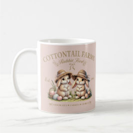 Cottontail Farms Vintage Easter Bunnies Koffiemok