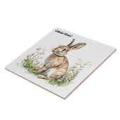 Cottontail Konijn Tegeltje (Zijkant)