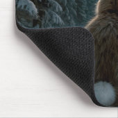 Cottontail Rabbit In Moonlight Muismat (Hoek)