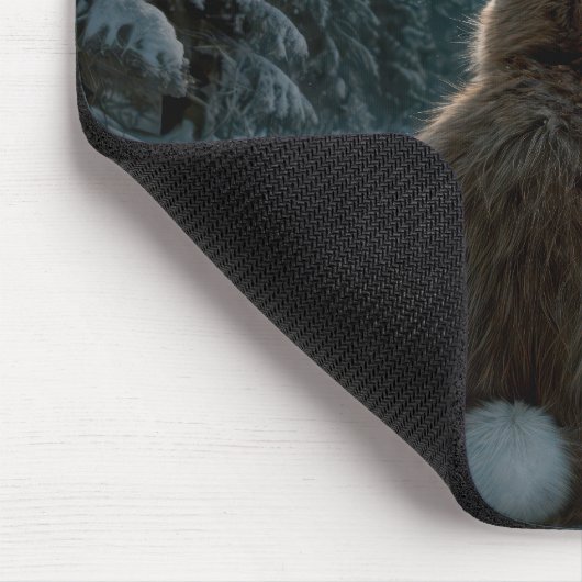 Cottontail Rabbit In Moonlight Muismat (Hoek)