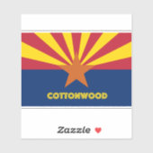 Cottonwood Arizona Sticker (Vel)