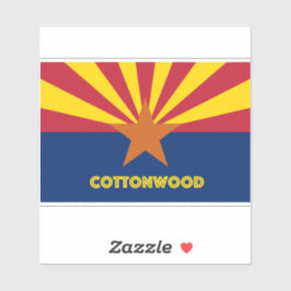 Cottonwood Arizona Sticker
