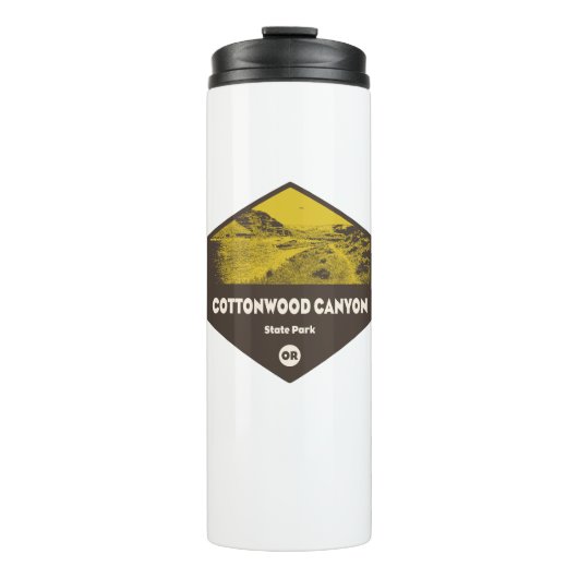 Cottonwood Canyon State Park Oregon Thermosbeker (Voorkant)