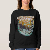 Cottonwood Canyon Utah-logo Trui (Voorkant)