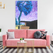 Cottonwood Dusk Canvas Afdruk (Insitu (Woonkamer))