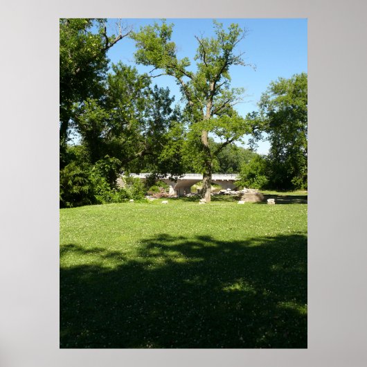 Cottonwood Herfsten Kansas Poster (Voorkant)