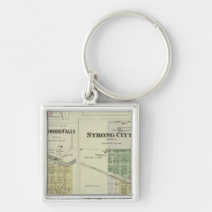 Cottonwood Herfsten, Strong City, Safford, Kansas Sleutelhanger